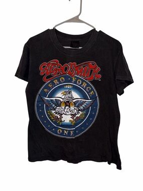 Vintage Aerosmith "Aero Force One" 1986 Tour Size Medium